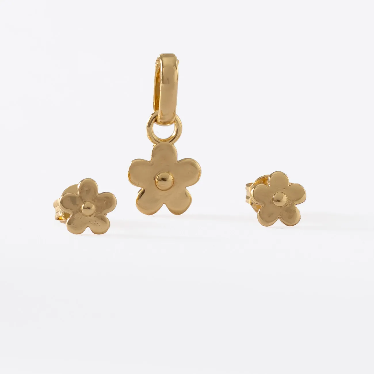 C Conjunto Golden Flower