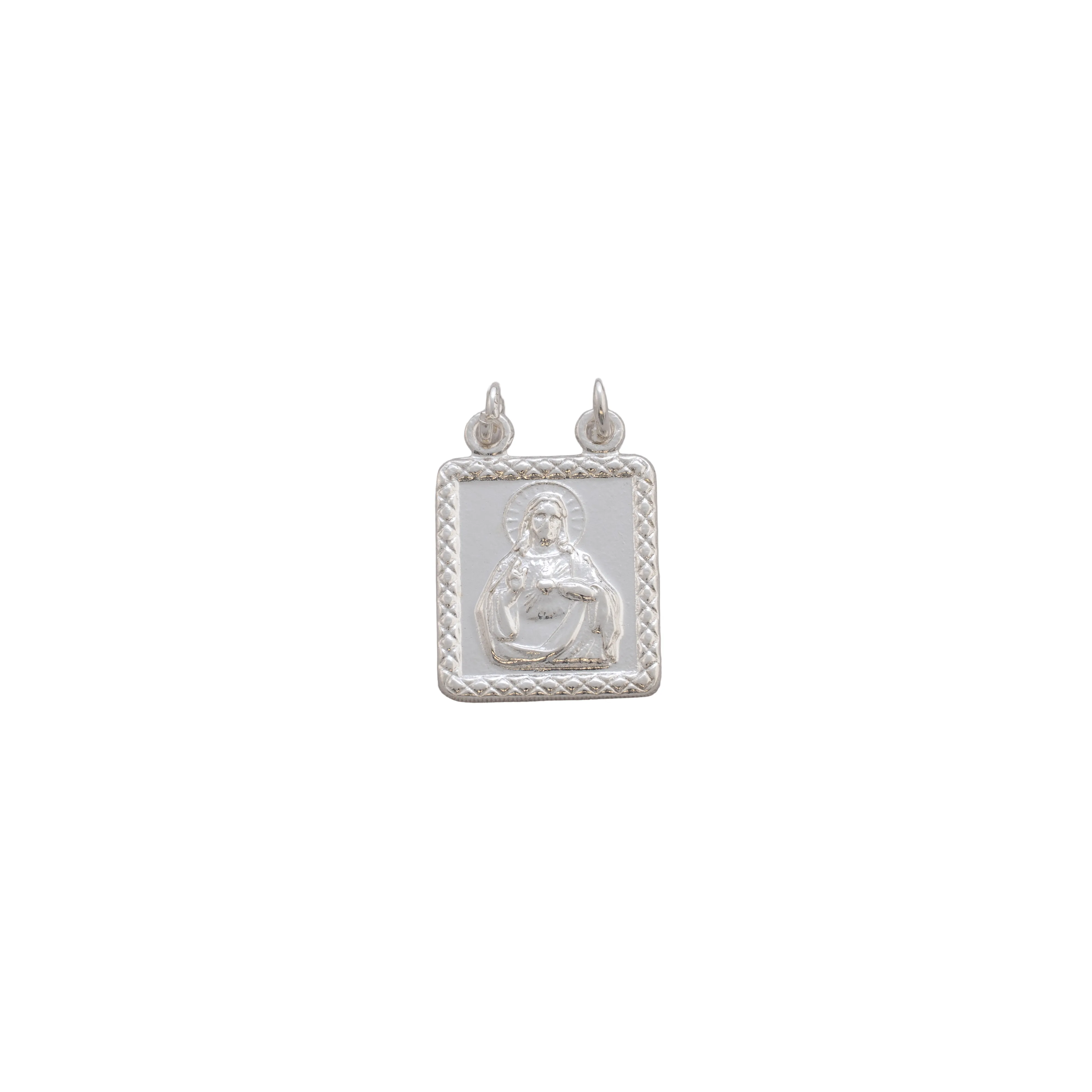 D Escapulario - Sagrado Corazon 1,4 Cm